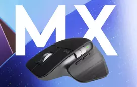 bluetooth peles - Logitech MX Master 3S,  Juoda - 4 nuotrauka