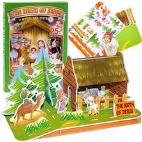 Jokomisiada 3D dėlionė The Birth Of Jesus ZA2216, 25 det.