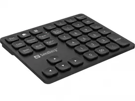 skaiciu klaviaturos - Sandberg Numeric Keypad Pro 630-09, juoda - 3 nuotrauka