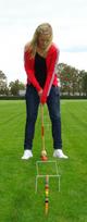 bex sport - Lauko žaidimas Bex Sport Croquet, įvairių spalvų - 2 nuotrauka