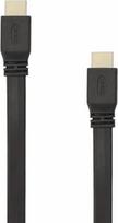 hdmi kabelis 5m - Sbox HDMI-HDMI 1.4 Flat M/M 1.5m HDMI-FLAT-15B black - 2 nuotrauka