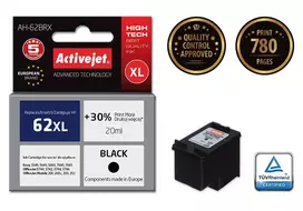 kasetes hp 62 - ActiveJet Cartridge AH-62BRX 20ml Black - 2 nuotrauka