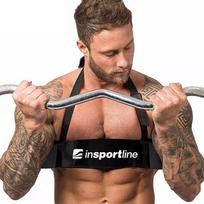 bicepso treniruoklis - Bicepsų treniruoklis inSPORTline - Black - 2 nuotrauka