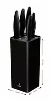 peiliu stovas - Peilių komplektas, su stovu Smile SNS-7, 6 vnt. - 3 nuotrauka