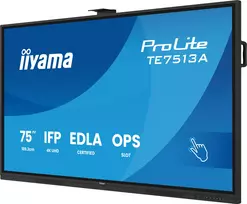4k monitorius - Iiyama TE7513A-B2AG 75", IPS, 4K UHD, jutiklinis, Android - 6 nuotrauka