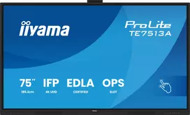 4k monitorius - Iiyama TE7513A-B2AG 75", IPS, 4K UHD, jutiklinis, Android - 8 nuotrauka