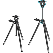 trikojis fotoaparatui - SmallRig TRIBEX SE 5305 Trikojis Hidraulinis Juodas (Black) - 4 nuotrauka
