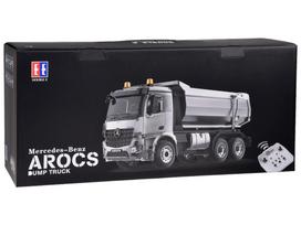 rc06 - Double E Mercedes Arocs METAL savivartis su puspriekabe 1:20 RC0667 - 2 nuotrauka