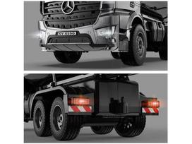 rc06 - Double E Mercedes Arocs METAL savivartis su puspriekabe 1:20 RC0667 - 3 nuotrauka