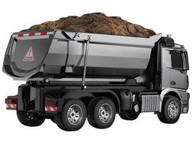 rc06 - Double E Mercedes Arocs METAL savivartis su puspriekabe 1:20 RC0667 - 7 nuotrauka