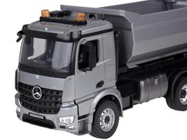 rc06 - Double E Mercedes Arocs METAL savivartis su puspriekabe 1:20 RC0667 - 12 nuotrauka