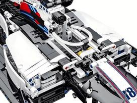 f1 bolidas - Jokomisiada Techniniai blokai 1152 dalių Bolid F1.FW41 lenktyninis automobilis ZA5309 - 7 nuotrauka