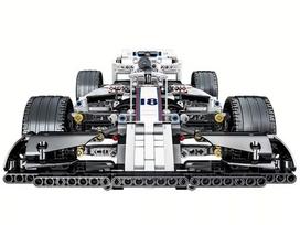 f1 bolidas - Jokomisiada Techniniai blokai 1152 dalių Bolid F1.FW41 lenktyninis automobilis ZA5309 - 12 nuotrauka