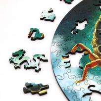 zodiakas - Fantasy Puzzles Skorpionas (Zodiakai) medinė dėlionė, 200 det. - 2 nuotrauka