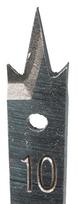 hex 1 4 graztai - Plunksninis grąžtas medienai Makita E-17398; 1/4''; 10x400 mm - 3 nuotrauka