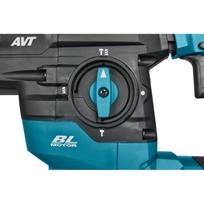 makita akumuliatoriai - Akumuliatorinis perforatorius MAKITA HR009GZ01 40V MAX XGT - 3 nuotrauka