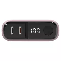 power bank 10000 mah - RealPower PB-10000C PD+ 10000mAh, rožinė - 5 nuotrauka