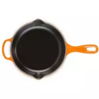 ketaus keptuve - Le Creuset Signature ketaus keptuvė, 20 cm, Oranžinė (Orange) - 2 nuotrauka