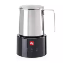 pieno sildytuvas - Illy 23760 Pieno putų plakiklis Juodas (Black), Nerūdijančiojo plieno (Stainless Steel) - 2 nuotrauka