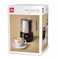 pieno sildytuvas - Illy 23760 Pieno putų plakiklis Juodas (Black), Nerūdijančiojo plieno (Stainless Steel) - 3 nuotrauka
