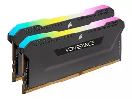 ddr4 corsair vengeance - Corsair Vengeance RGB Pro SL Juodas 16GB Kit (2x8GB) DDR4-3200 CL16 DIMM Arbeitsspeicher, optimiert für AMD - 2 nuotrauka
