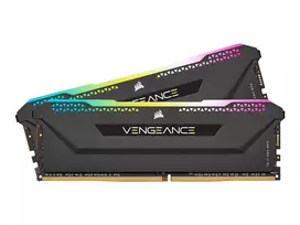 ddr4 corsair vengeance - Corsair Vengeance RGB Pro SL Juodas 16GB Kit (2x8GB) DDR4-3200 CL16 DIMM Arbeitsspeicher, optimiert für AMD - 4 nuotrauka