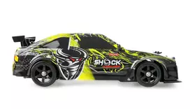 rc modeliai - Amewi RC driftinis automobilis S12 4WD 1:16 Žalias (Green) - 4 nuotrauka