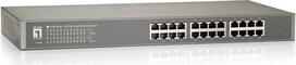 tinklo sakotuvas 10 - LevelOne 24-Port Fast Ethernet Switch FSW-2450 - 2 nuotrauka