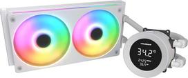 240 aio - COUGAR Poseidon Vistek ARGB 240 White - 4 nuotrauka