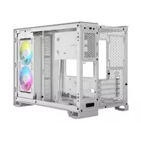 micro korpusas - Kompiuterio korpusas Corsair iCUE LINK 2500X RGB, balta - 4 nuotrauka