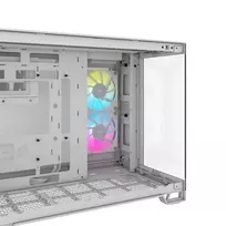 micro korpusas - Kompiuterio korpusas Corsair iCUE LINK 2500X RGB, balta - 7 nuotrauka
