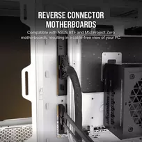 micro korpusas - Kompiuterio korpusas Corsair iCUE LINK 2500X RGB, balta - 9 nuotrauka