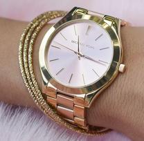 michael kors laikrodis - Michael Kors MK3493 - Moteriškas Laikrodis Slim Runway - 4 nuotrauka