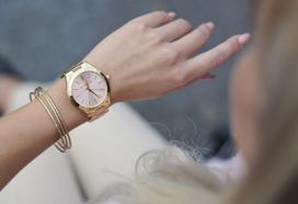 michael kors laikrodis - Michael Kors MK3493 - Moteriškas Laikrodis Slim Runway - 6 nuotrauka