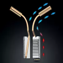nvme ssd ps5 - GRAUGEAR G-PS5HS01-COV M.2 NVMe SSD aušinimo radiatorius su dangteliu PS5 sidabrinis - 2 nuotrauka