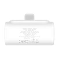 5000 mah powerbank - Baseus Compact IP 5000mAh 20W, baltas - 4 nuotrauka