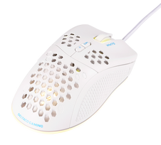 gaming pele - Deltaco Gaming WM75 Lengva žaidimų pelė Balta (White) - 4 nuotrauka