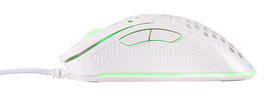 gaming pele - Deltaco Gaming WM75 Lengva žaidimų pelė Balta (White) - 7 nuotrauka