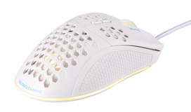 gaming pele - Deltaco Gaming WM75 Lengva žaidimų pelė Balta (White) - 8 nuotrauka