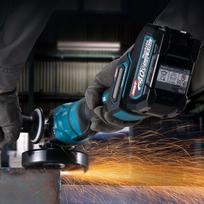 makita akumuliatoriai - Akumuliatorinis kampinis šlifuoklis 40V, 125mm GA050GZ XGT MAKITA - 2 nuotrauka