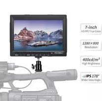 Feelworld FW759 7", 1280x800, IPS, HDMI, AV, nešiojamas