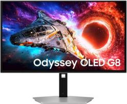 Samsung Odyssey OLED G8 LS27HG800SUXEN 27", QD-OLED, 4K, 240Hz, sidabrinis (silver)