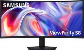 Samsung ViewFinity S8 LS40H850TAUXEN 40", VA, WUHD, 144Hz, išlenktas, juodas (black)