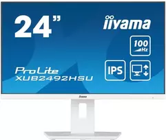 iiyama ProLite XUB2492HSU-W6 24", IPS, FHD, 100Hz, baltas (white)