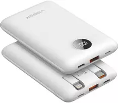 Veger C11C (W1170), 10000mAh, 22.5W, balta (white)
