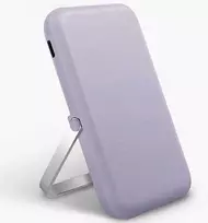 Uniq Hoveo, 5000mAh, 20W, USB-C, Wireless Magnetic, violetinė
