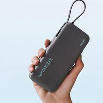 Cuktech CUKP200NGLDG, 20000mAh, 55W, pilkas (grey)
