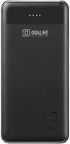 OBAL:ME PowerNest Powerbank 10000mAh, juodas (black)