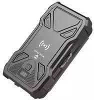 Viking TYR I, 10000mAh, belaidis įkrovimas, 15W, LED žibintas, saulės panelė