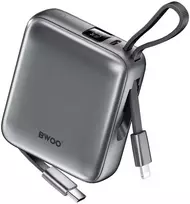 BWOO P74, 10000mAh, 22.5W, silver